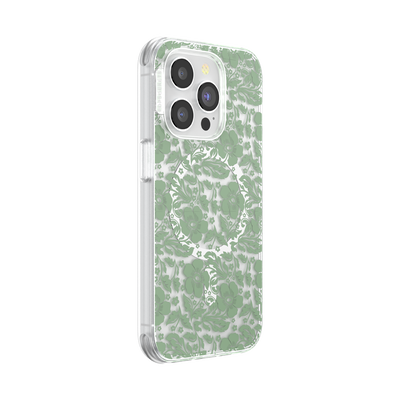 Secondary image for hover Lace Eucalyptus — iPhone 14 Pro MagSafe Case