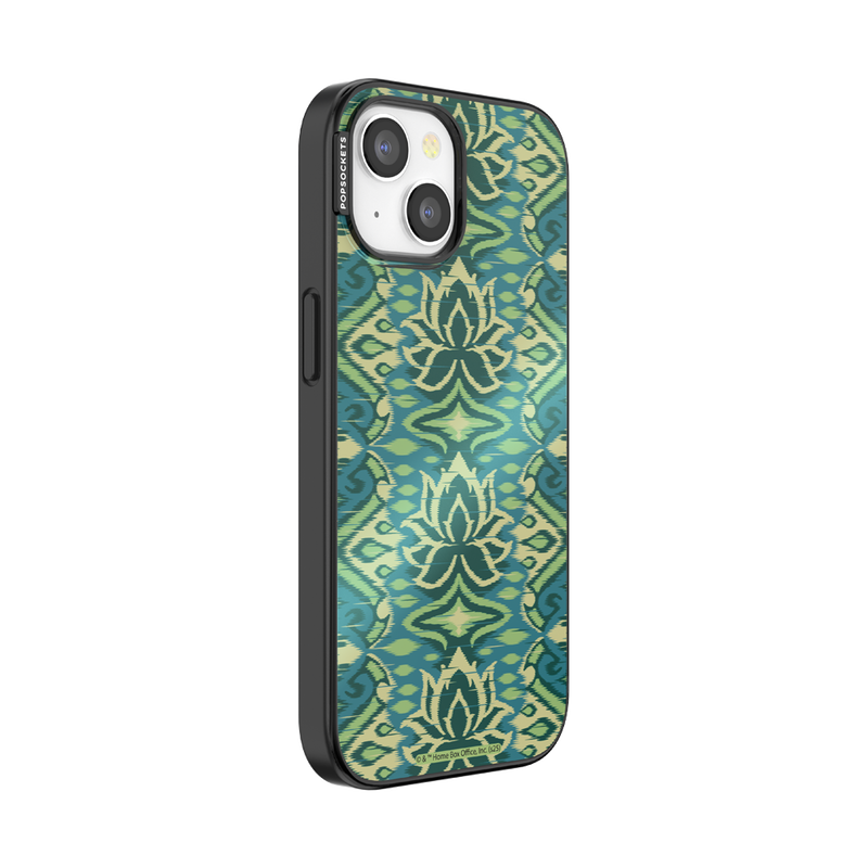 Mirror White Lotus Textile  — iPhone 15 MagSafe Case image number 1