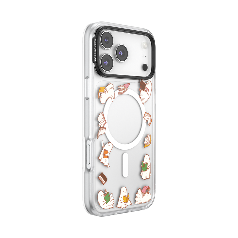 Spooky Book Club Clear — iPhone 17 Pro Max MagSafe Case image number 1