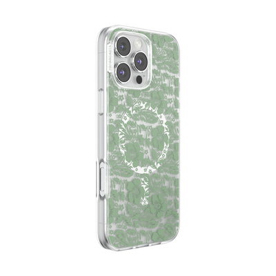 Secondary image for hover Lace Eucalyptus — iPhone 16 Pro Max MagSafe Case