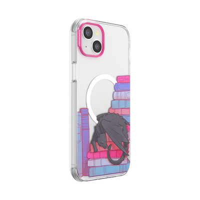 Secondary image for hover Curled Up With A Good Book  — iPhone 14 Plus MagSafe Case