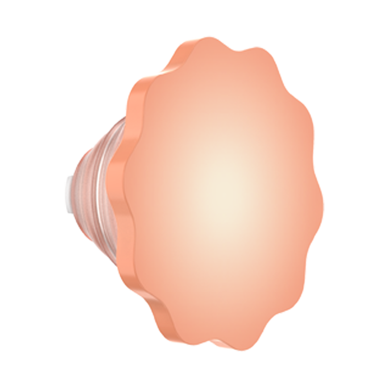 Molded Flower Apricot — PopTop