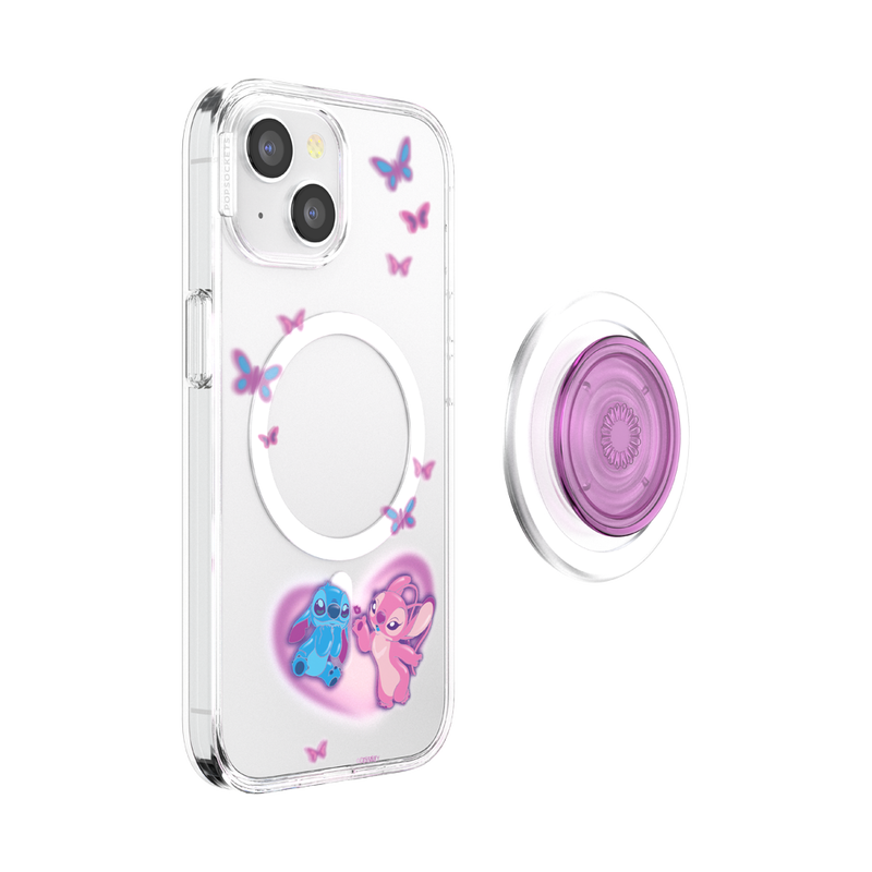 Angel & Stitch In Love — iPhone 15 MagSafe Case image number 5