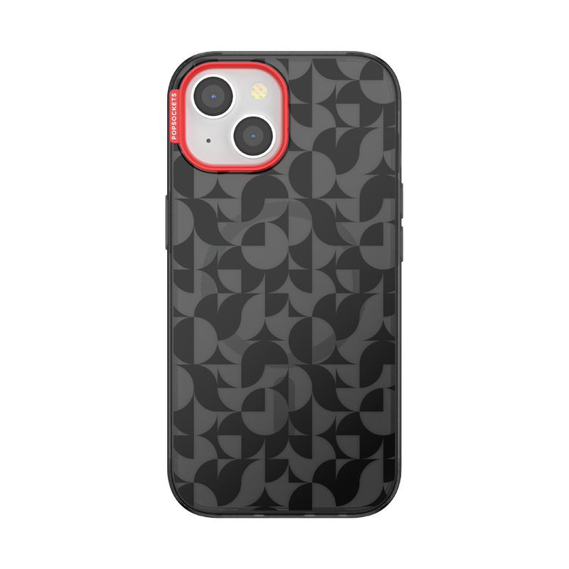 Geo Black  — iPhone 15 MagSafe Case image number 0