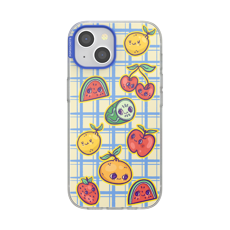 Fruity Plaid  — iPhone 15 MagSafe Case image number 0