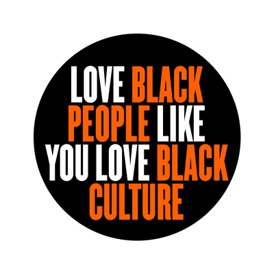 Love Black People — Adhesive PopGrip