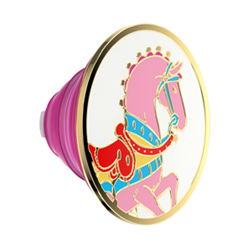 Enamel Carousel Pony — PopTop