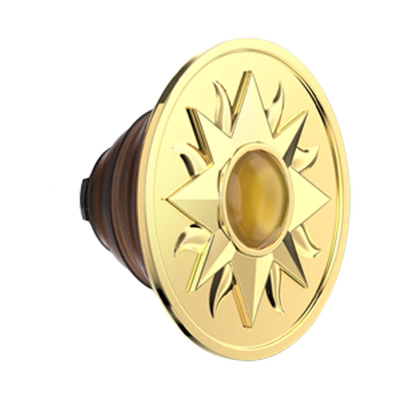 Enamel Sun Jewel Amber — PopTop