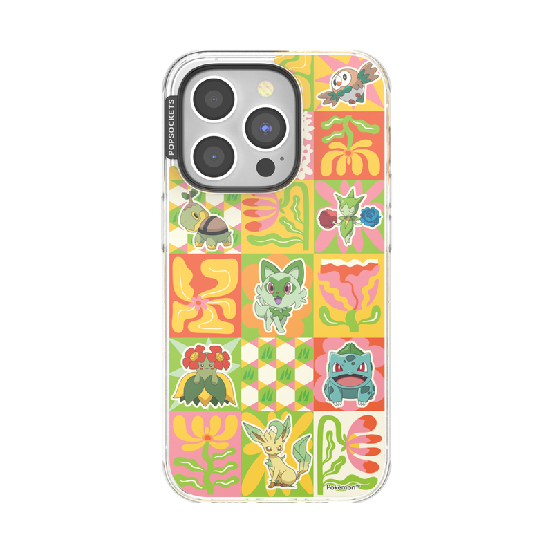 Grass Type Mod Quilt — iPhone 14 Pro MagSafe Case image number 0