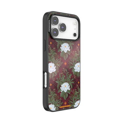 Secondary image for hover Mirror Lush White Lotus — iPhone 17 Pro Max MagSafe Case