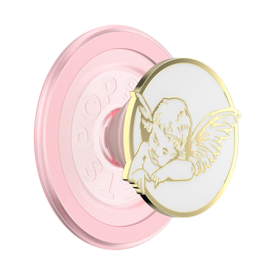 Enamel Cherub — MagSafe PopGrip