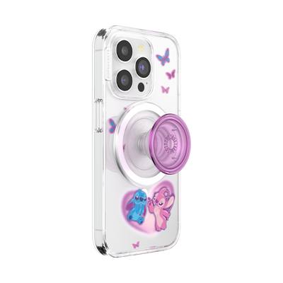Secondary image for hover Angel & Stitch In Love — iPhone 15 Pro MagSafe Case