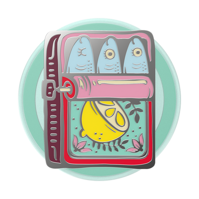 Secondary image for hover Enamel Sardines — MagSafe PopGrip