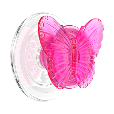 Molded Butterfly Magenta — MagSafe PopGrip