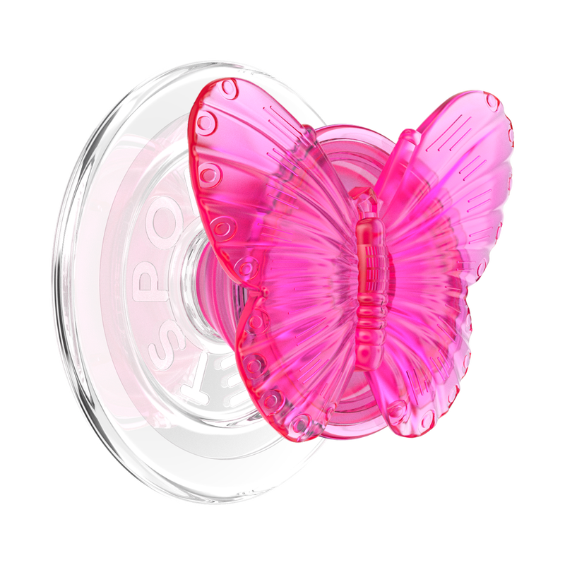Molded Butterfly Magenta — MagSafe PopGrip image number 0