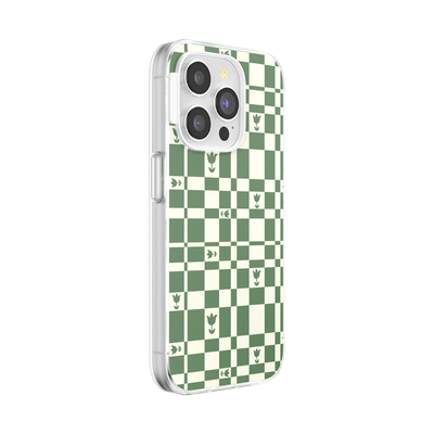 Secondary image for hover Garden Check Green — iPhone 15 Pro MagSafe Case