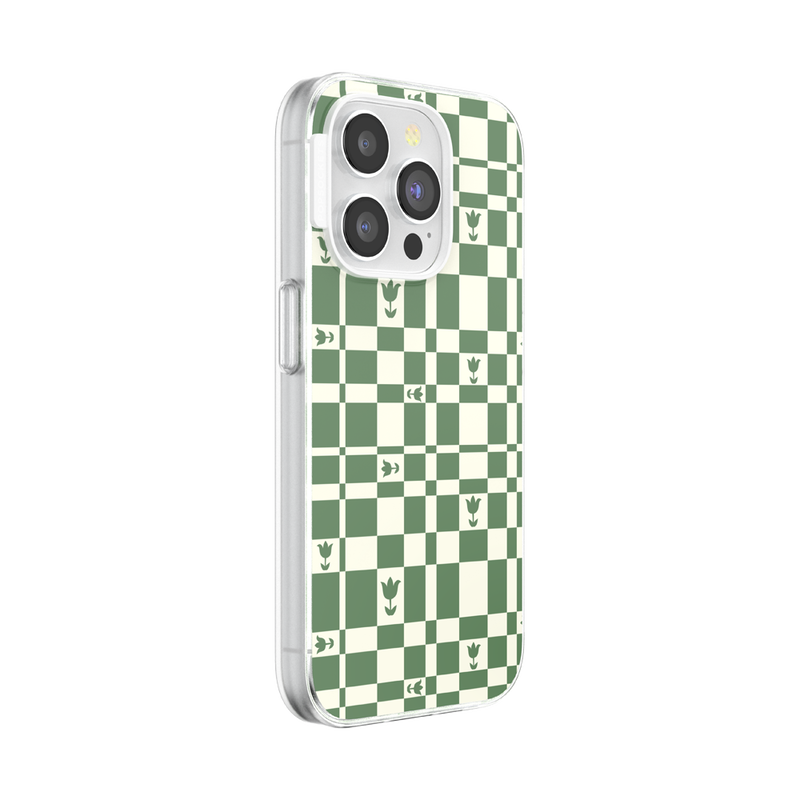 Garden Check Green — iPhone 15 Pro MagSafe Case image number 1