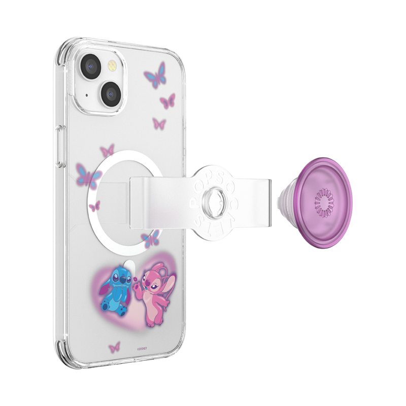Angel & Stitch In Love — iPhone 14 Plus MagSafe Case image number 4