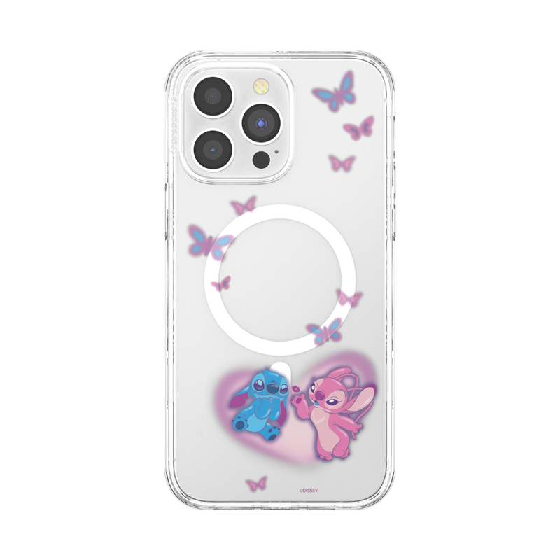 Angel & Stitch In Love — iPhone 14 Pro Max MagSafe Case image number 3
