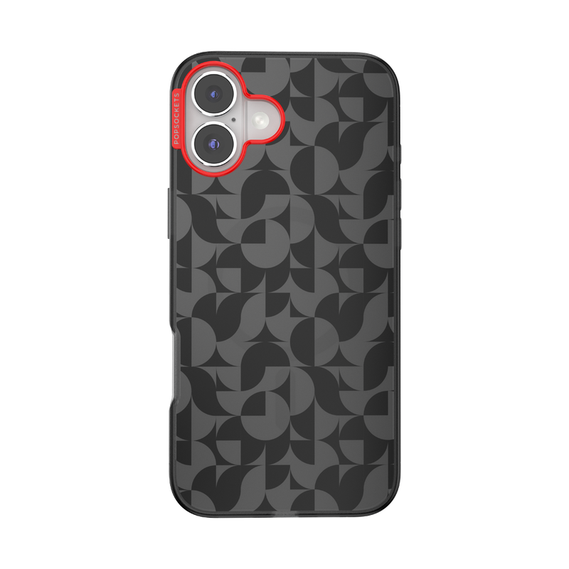 Geo Black — iPhone 16 Plus MagSafe Case image number 0