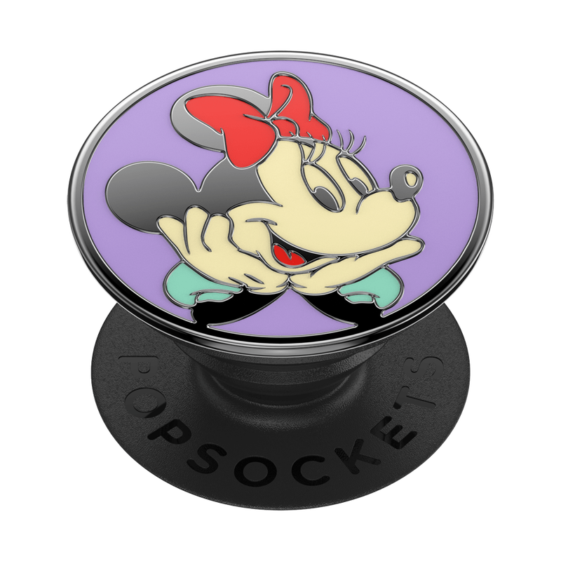 Enamel 80's Minnie Mouse — Adhesive PopGrip image number 0