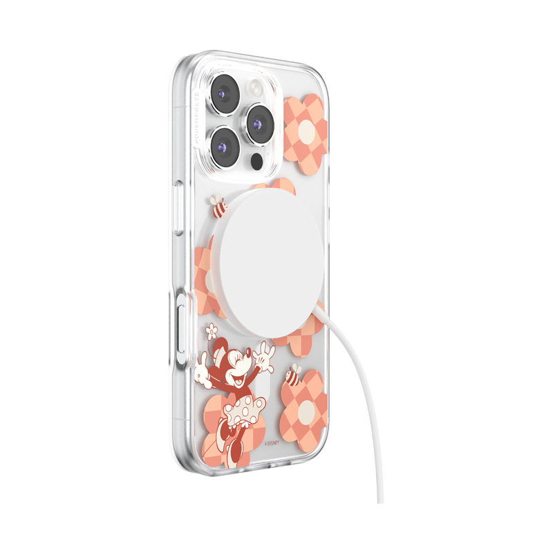 Minnie Checkered Flower — iPhone 16 Pro MagSafe Case image number 3