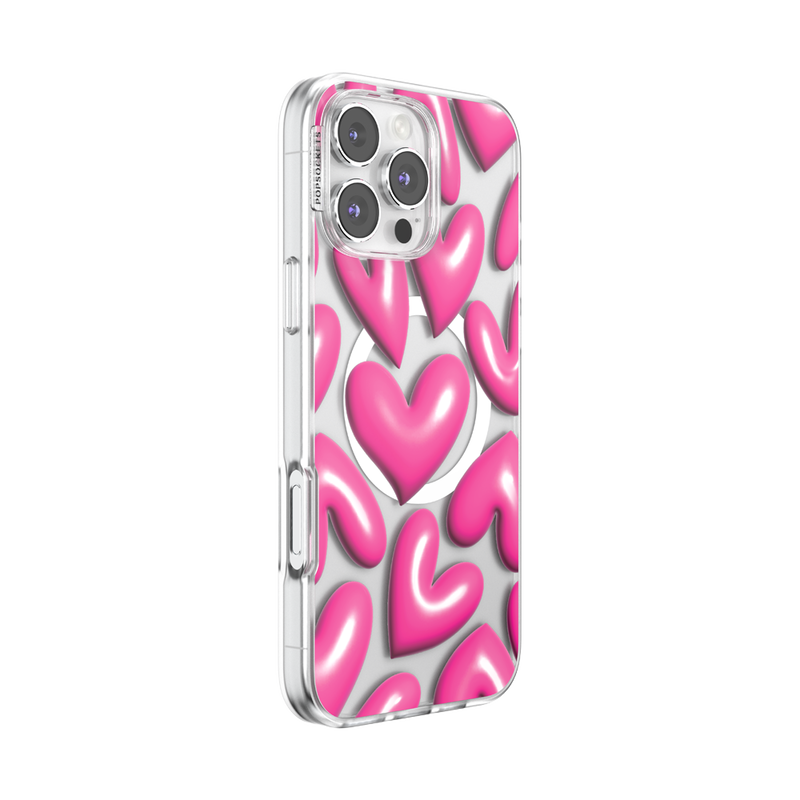 Heart Bubble — iPhone 16 Pro Max MagSafe Case image number 1