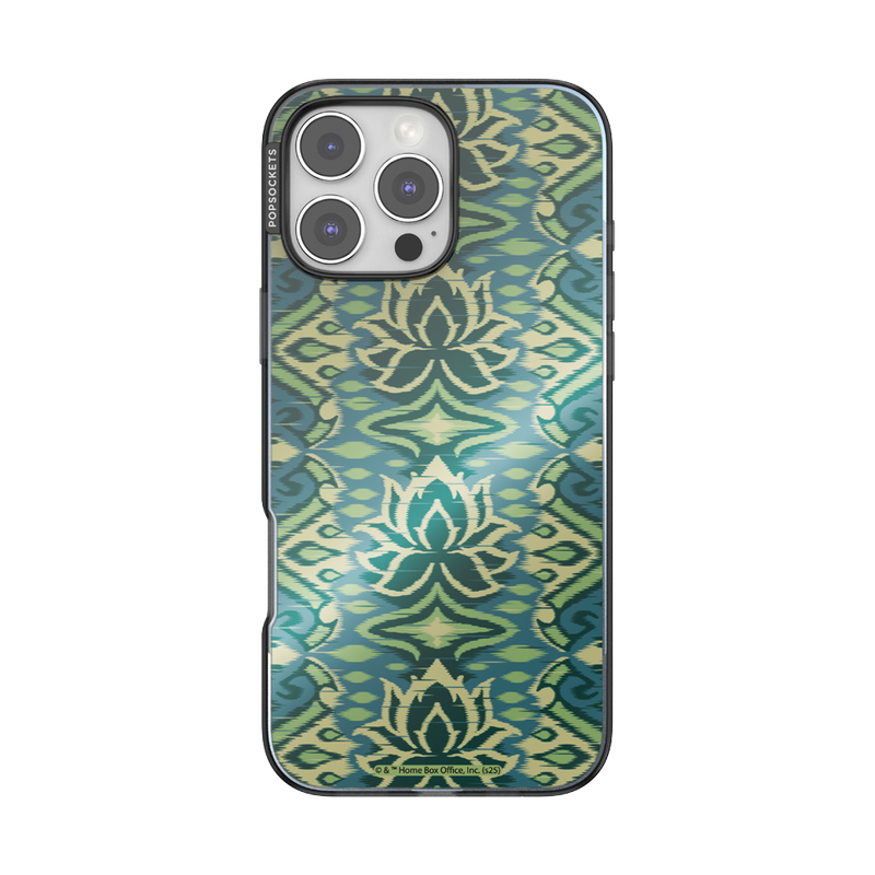 Mirror White Lotus Textile — iPhone 16 Pro Max MagSafe Case image number 0