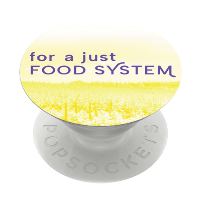 Secondary image for hover For a Just Food System — Adhesive PopGrip