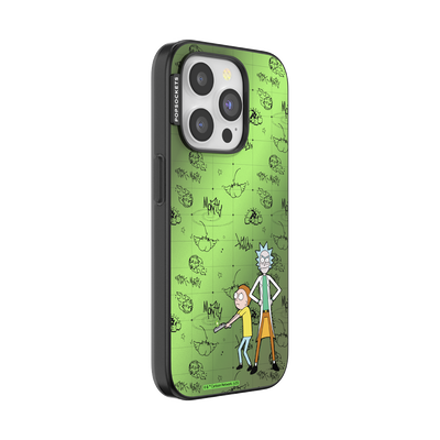 Secondary image for hover Rick and Morty — iPhone 15 Pro MagSafe Case