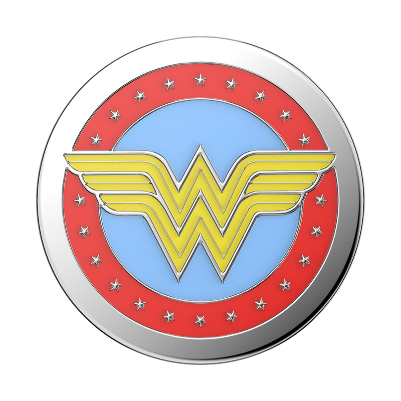 Warner Bros. - Enamel Wonder Woman — Adhesive PopGrip image number 1