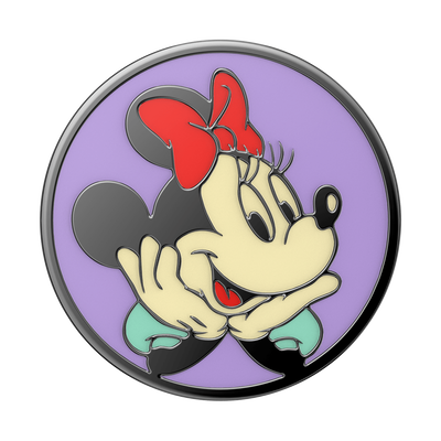Secondary image for hover Enamel 80's Minnie Mouse — Adhesive PopGrip