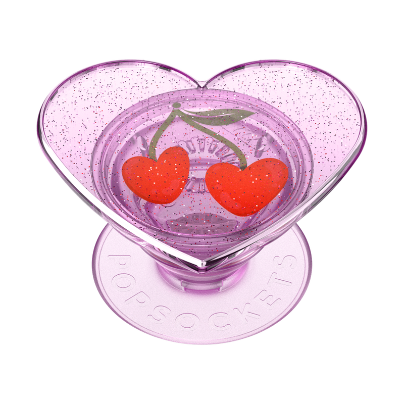 Glitter Sugar Plum Cherry — Adhesive PopGrip image number 0
