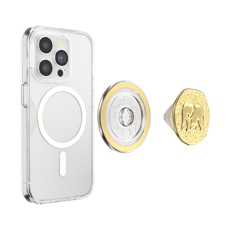 Enamel Elephant Token — MagSafe PopGrip image number 5