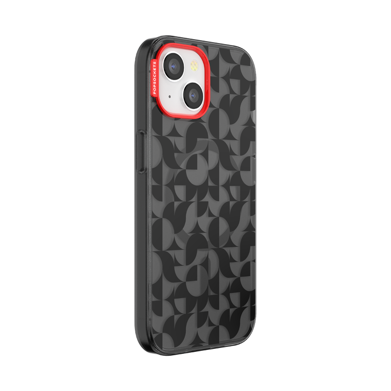 Geo Black  — iPhone 15 MagSafe Case image number 1