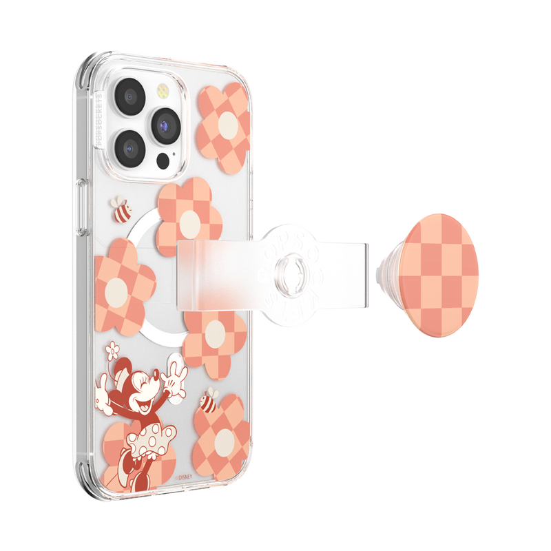 Minnie Checkered Flower — iPhone 14 Pro Max MagSafe Case image number 5