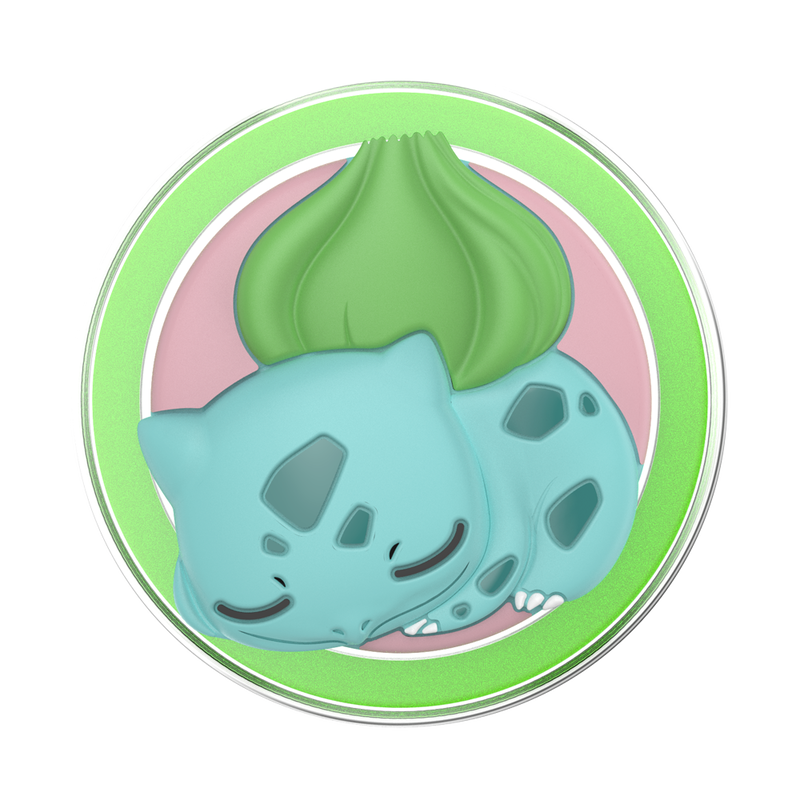 PopOut Sleepy Bulbasaur — MagSafe PopGrip image number 1