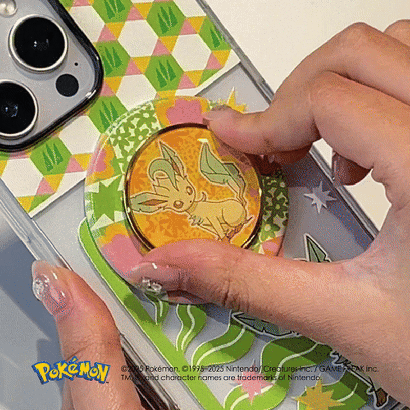 Enamel Mod Leafeon — MagSafe PopGrip image number 2