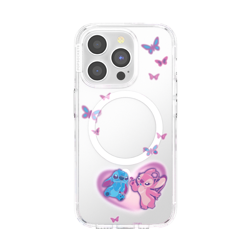 Angel & Stitch In Love — iPhone 15 Pro MagSafe Case image number 3