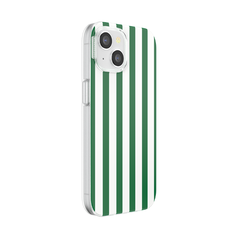 Club Stripe Green — iPhone 15 MagSafe Case image number 1