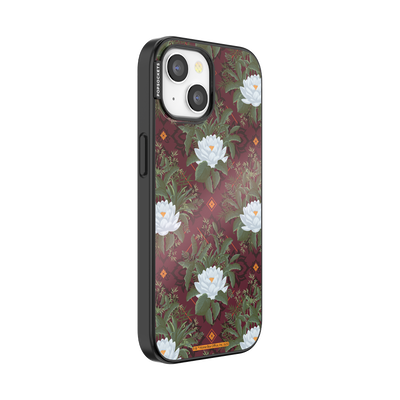 Secondary image for hover Mirror Lush White Lotus  — iPhone 15 MagSafe Case