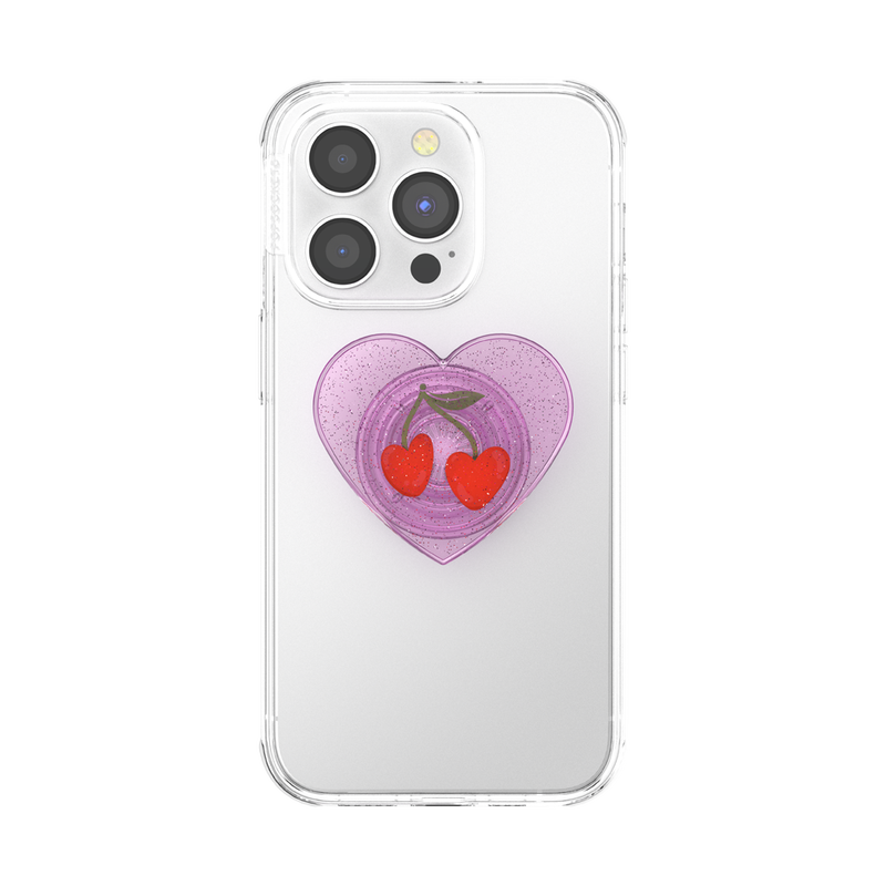 Glitter Sugar Plum Cherry — Adhesive PopGrip image number 3