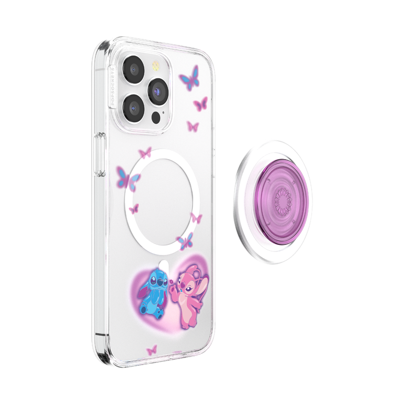 Angel & Stitch In Love — iPhone 15 Pro Max MagSafe Case image number 5