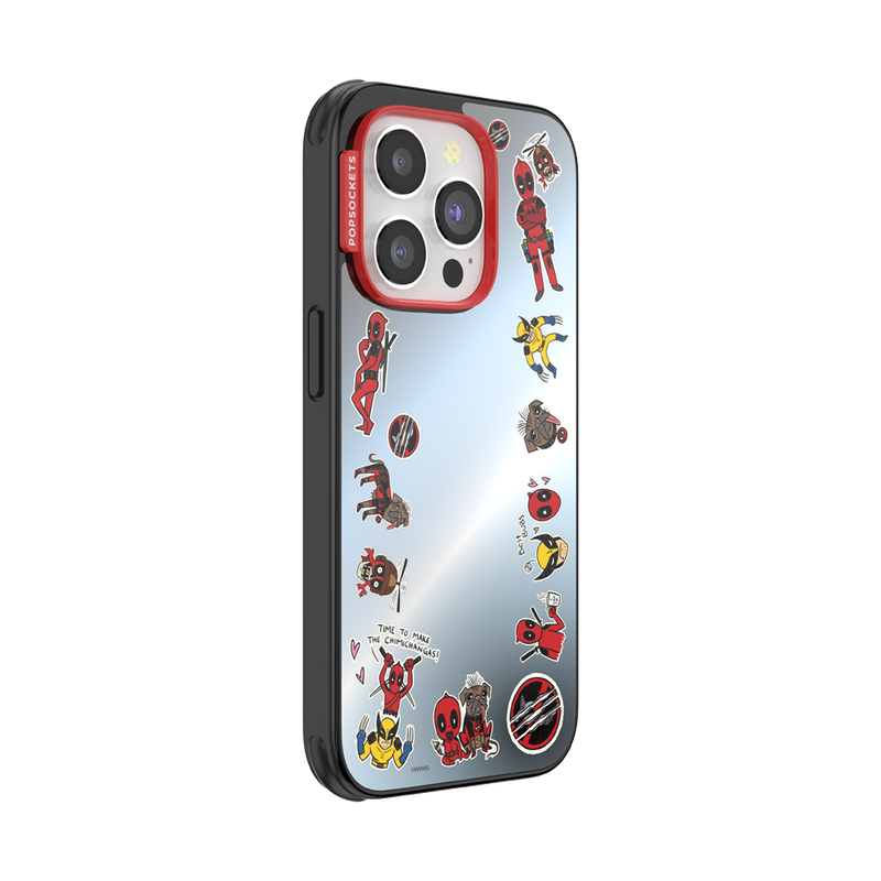 Mirror We Are Deadpool — iPhone 14 Pro MagSafe Case image number 1
