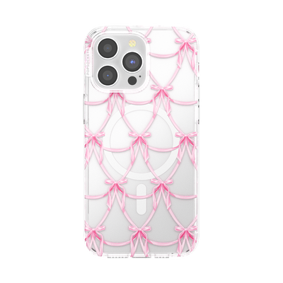 Satin Bow Blush — iPhone 15 Pro Max MagSafe Case