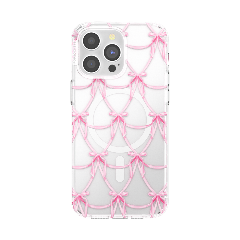 Satin Bow Blush — iPhone 15 Pro Max MagSafe Case image number 0