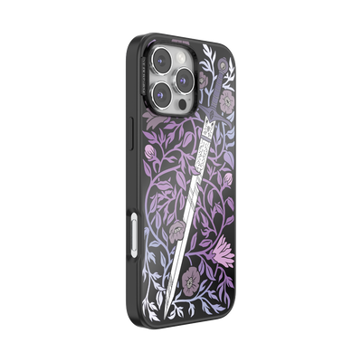 Secondary image for hover Mirror Thorny Blade Lavender — iPhone 16 Pro Max MagSafe Case