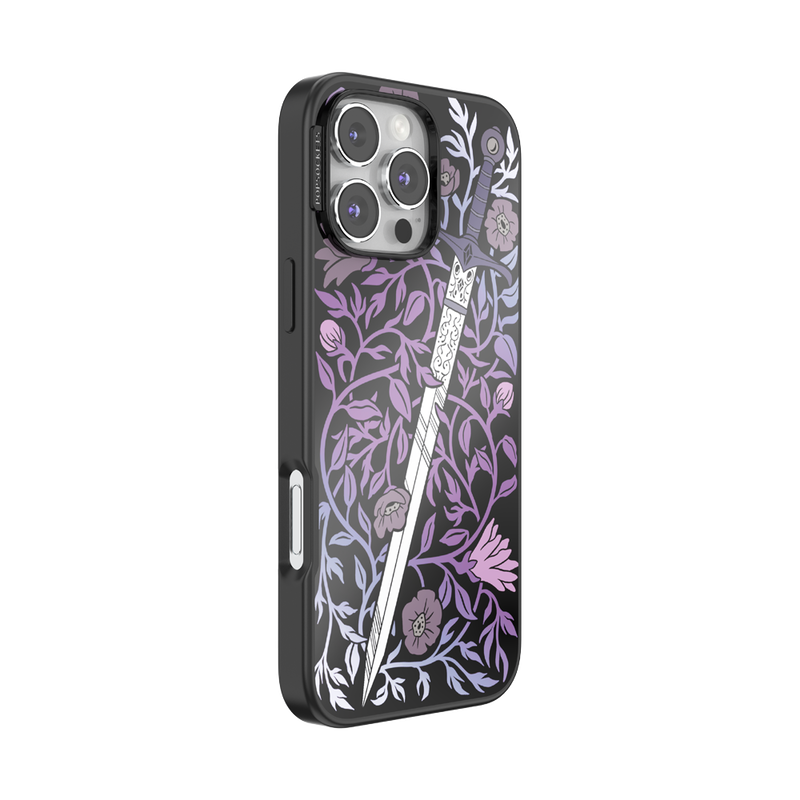 Mirror Thorny Blade Lavender — iPhone 16 Pro Max MagSafe Case image number 1