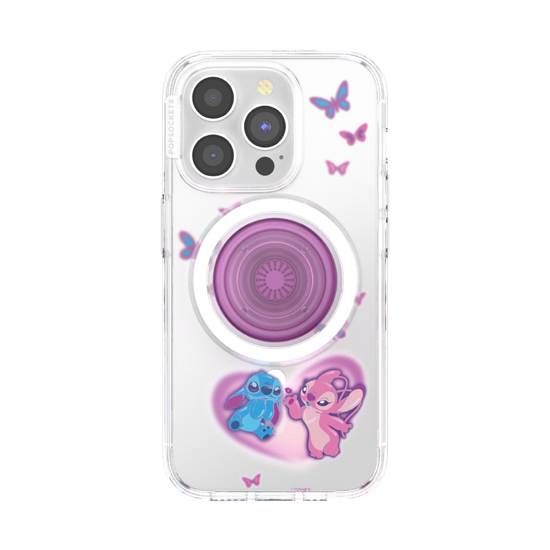 Angel & Stitch In Love — iPhone 15 Pro MagSafe Case image number 0