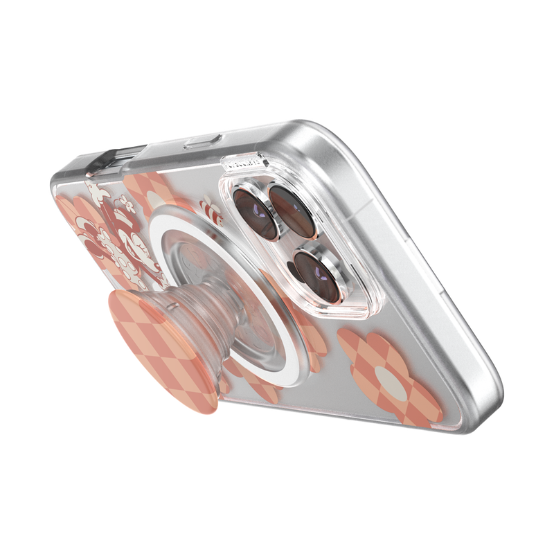 Minnie Checkered Flower — iPhone 16 Pro Max MagSafe Case image number 4
